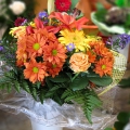 Festliche Floristik, Blumensträuße, Gebinde, Blumenbiene