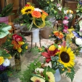 Festliche Floristik, Blumensträuße, Gebinde, Blumenbiene